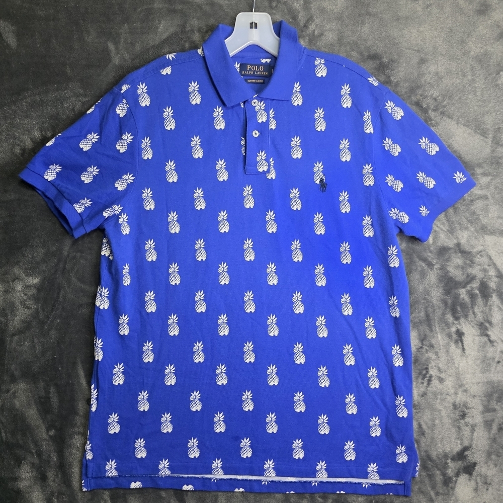 Polo by Ralph Lauren Royal Blue Pineapple Polo Shirt
